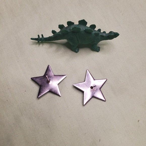 Blue Star Earrings Earrings - Picture 2 of 2